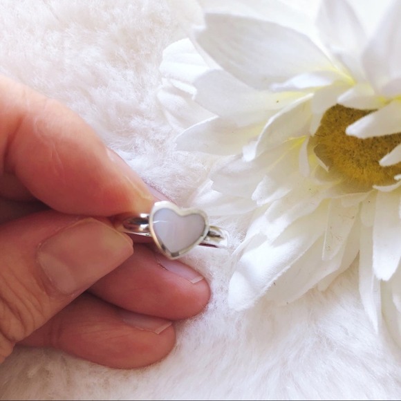 Sterling Silver Heart-Shaped Ring - Picture 3 of 13